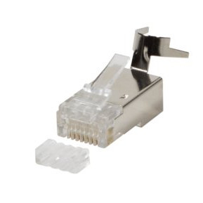 LOGILINK MP0033 - Modular Plug Cat.6A RJ45 for Cat7.Cat.6A Cat.6 cable 50 pcs