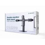 GEMBIRD Double monitor desk stand height adjustable