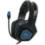 MEDIA-TECH COBRA PRO YETI MT3599 Big gaming headphones with microphone. Auto-fitting soft leather ear-cups cushions. Light illuminat
