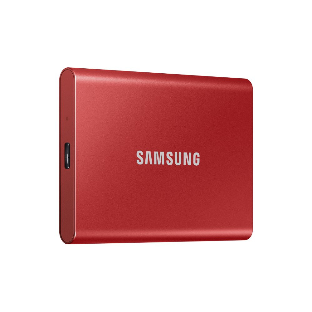 SAMSUNG Portable SSD T7 2TB external USB 3.2 Gen 2 metallic red
