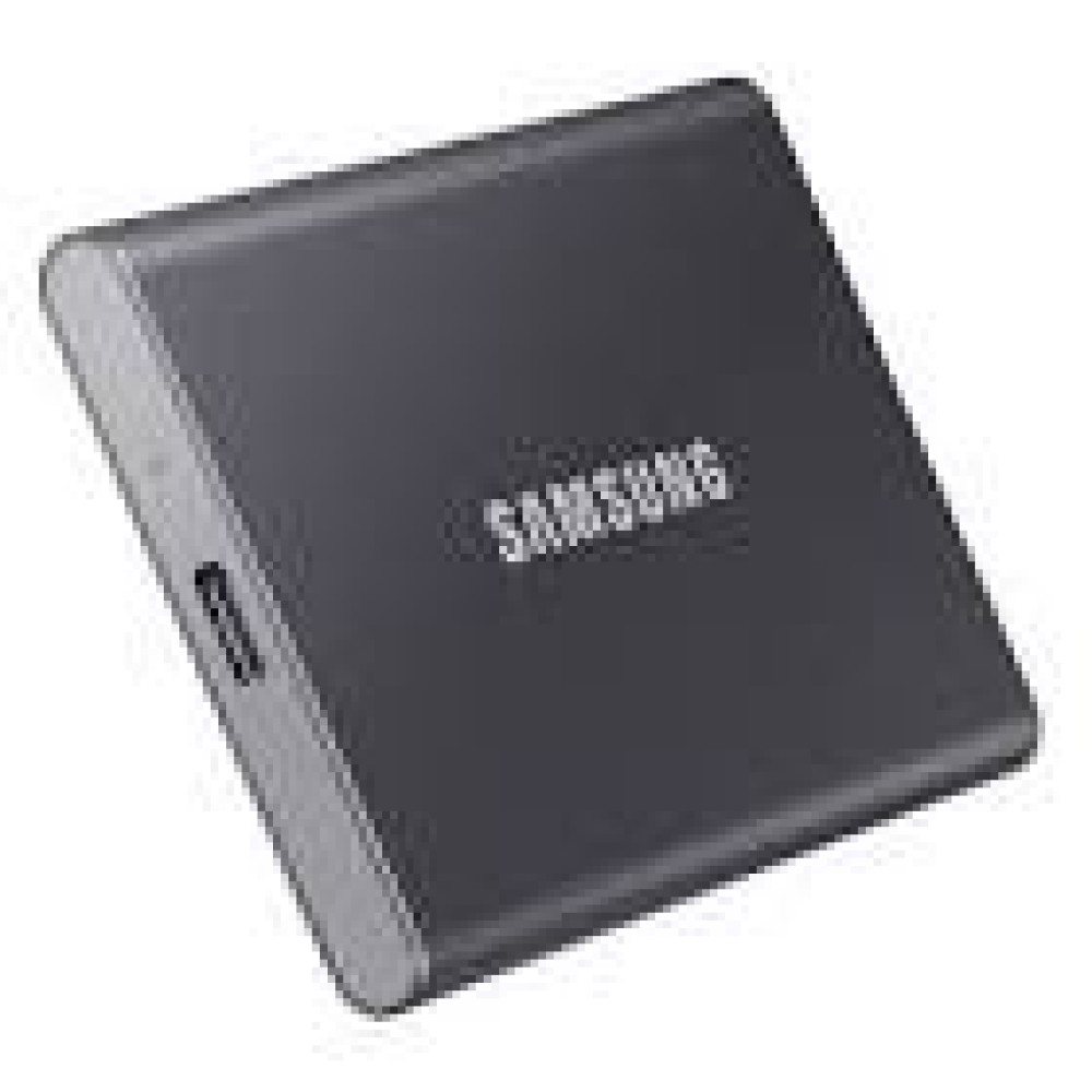 SAMSUNG Portable SSD T7 4TB extern USB 3.2 Gen 2 titan grey