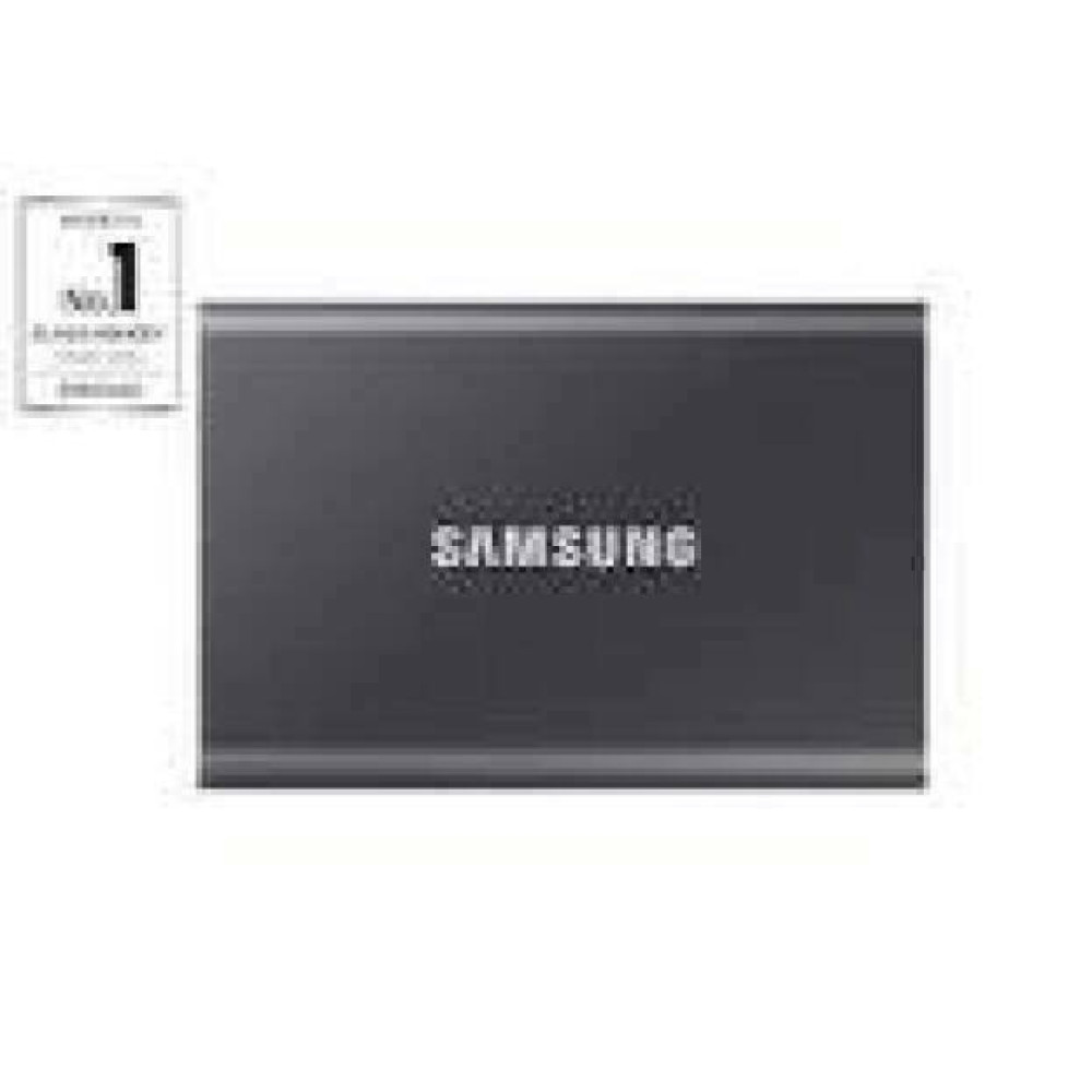SAMSUNG Portable SSD T7 500GB external USB 3.2 Gen 2 titan grey