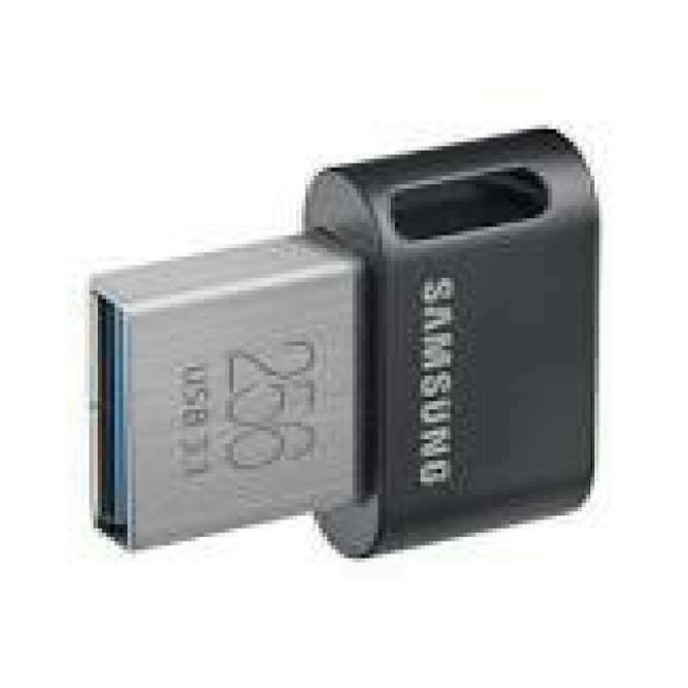 SAMSUNG FIT Plus USB flash drive type-A 256GB 400 MB/s read 110 MB/s write resistant USB 3.1 flash drive with key ring Gray