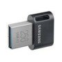 SAMSUNG FIT Plus USB flash drive type-A 256GB 400 MB/s read 110 MB/s write resistant USB 3.1 flash drive with key ring Gray