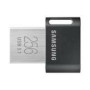 SAMSUNG FIT Plus USB flash drive type-A 256GB 400 MB/s read 110 MB/s write resistant USB 3.1 flash drive with key ring Gray