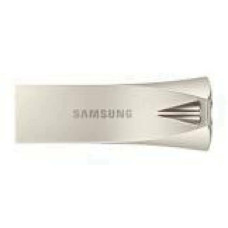 SAMSUNG BAR Plus USB Type-A 256GB 400 MB/s read 110 MB/s write resistant USB 3.1 Champagne Silver with key ring