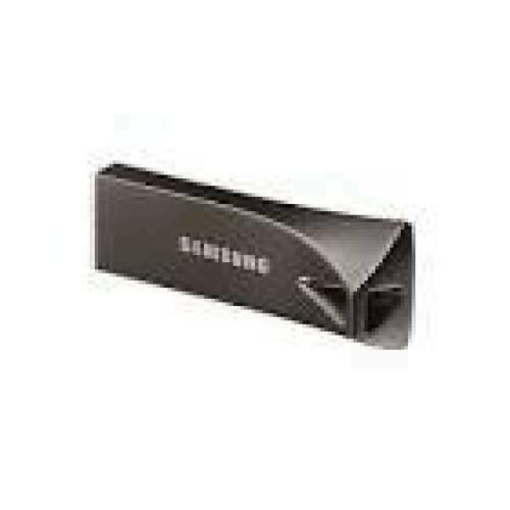 SAMSUNG BAR Plus USB flash drive Type-A 256GB 400 MB/s read 110 MB/s write resistant USB 3.1 Titan Gray with key ring