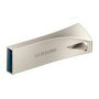 SAMSUNG BAR Plus USB Type-A 512GB 400 MB/s read 110 MB/s write USB 3.1 Flash Drive with Champagne Silver with key ring