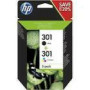 HP 301 original Ink cartridge N9J72AE Combo 2-Pack Standard Capacity Black and Colour cartridge