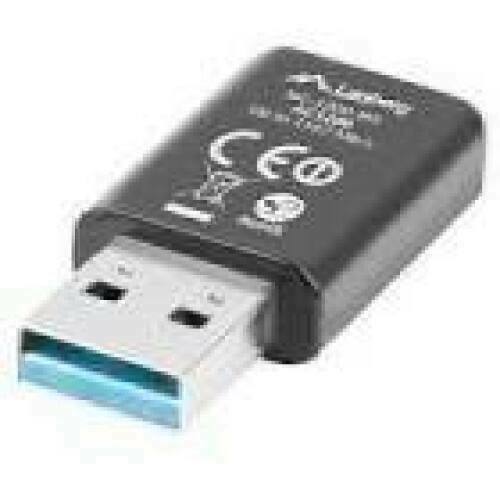LANBERG NC-1200-WI Adapter NANO USB WiFi 300MBPS/ 867MBPS
