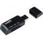 NATEC NCZ-0560 Card Reader MINI ANT 3 SDHC MMC M2 Micro SD USB 2.0 Black
