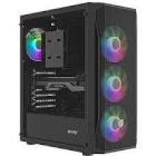 NATEC Fury Shobo SH4F RGB Midi Tower with window black