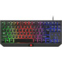 NATEC NFU-1238 Fury Membrane Gaming Keyboard HURRICANE TKL backlight US layout