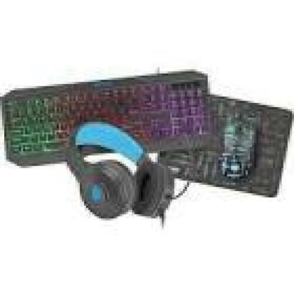 NATEC Fury gaming combo set 4in1 Thunderstreak 3.0 keyboard + mouse + headphones + mousepad US layout