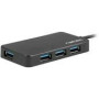 NATEC NHU-1342 Hub USB 3.0 Moth 4-ports Black