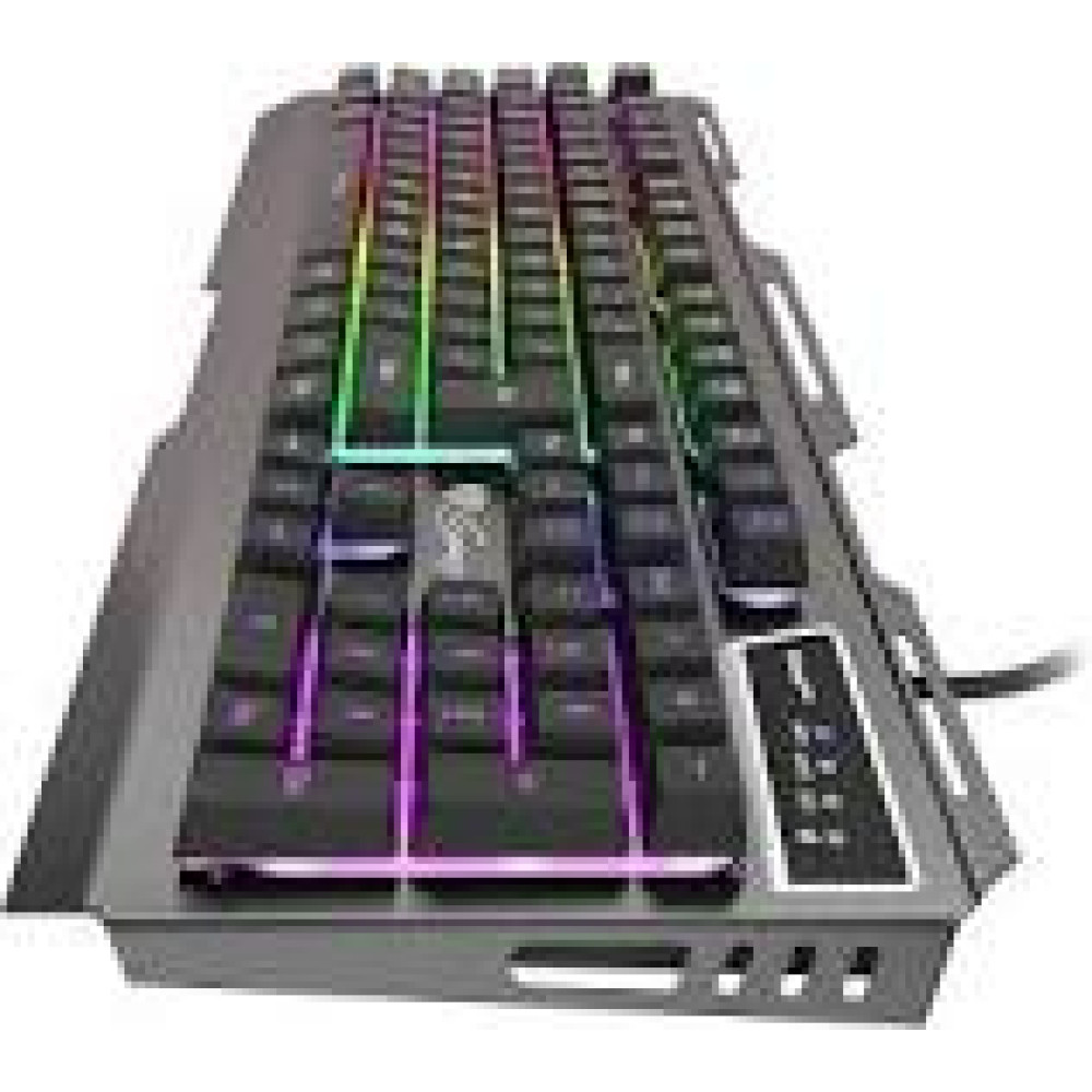 NATEC NKG-1234 Keyboard GENESIS RHOD 420 Gaming RGB Backlight, USB, US layout