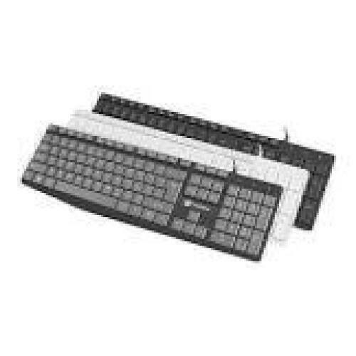 NATEC Keyboard Nautilus US slim black