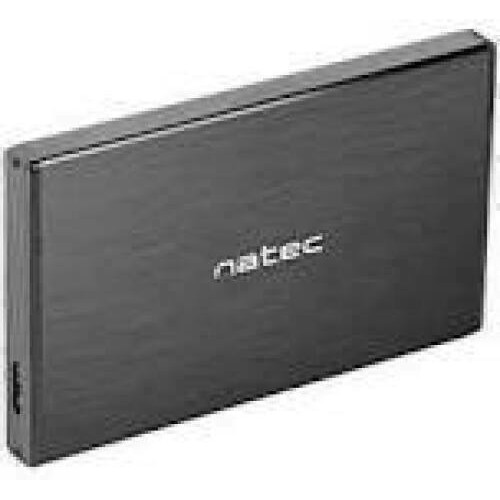 NATEC NKZ-0941 HDD/SSD external enclosure RHINO GO for 2.5inch SATA - USB 3.0 Aluminum