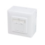 LOGILINK NP0039A Socket mounted / recessed CAT6 Shielded 2xRJ45
