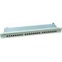 LOGILINK NP0040A LOGILINK-  Patch Panel 19-mounting Cat.6 STP 24 ports, grey