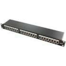 LOGILINK NP0061 - Patch Panel 19-mounting Cat.6A STP 24 ports black