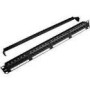 GEMBIRD NPP-C624CM-001 19 patch panel 24 port 1U cat.6 with rear cable management black