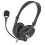 NATEC headphones Drone USB with microphone black
