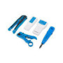 LANBERG NT-0302 Tool kit with RJ45/11 cable tester crimping stripping and LSA-ins.