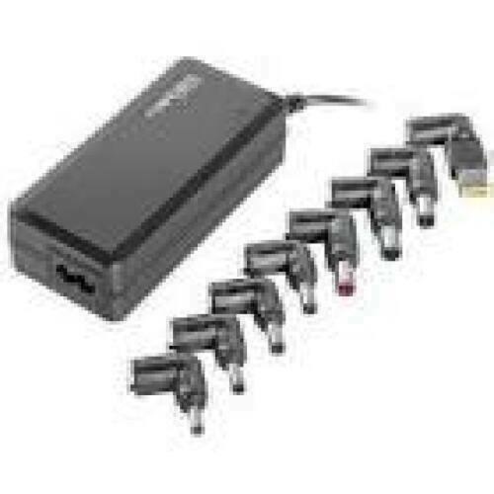 NATEC NZU-0990 Universal Laptop AC Adapter Torpedo UNI-70 black