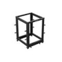 LANBERG Open rack 19inch 15U 600x600-1100 adjustable black