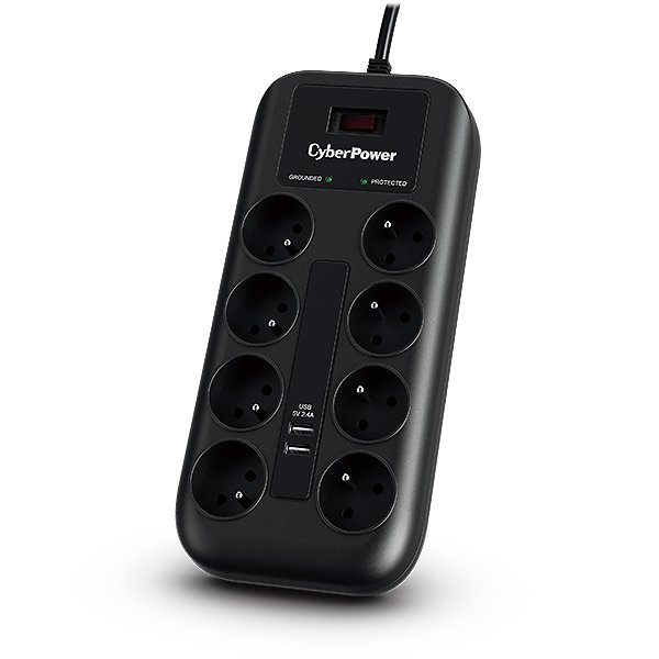 CYBERPOWER P0820SUD0-DE / FR Surge Protection EMI/RFI