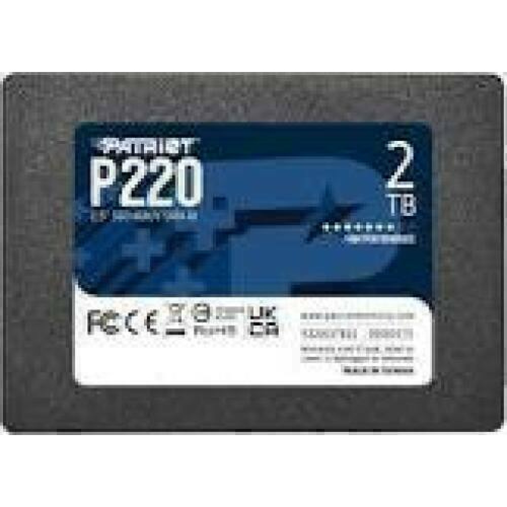 PATRIOT P220 SSD 2TB SATA 550/500MB/s
