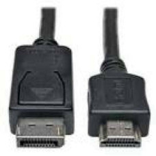 EATON TRIPPLITE DisplayPort to HDMI Adapter Cable M/M 6ft. 1.8m