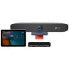 HP Poly 1yr Poly+ Focus Room Kit Includes P15 video bar GC8 touch controller suppport for Camera Controls app supplied PC covered