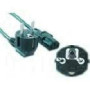 GEMBIRD PC-186-VDE-3M power cord VDE 10ft