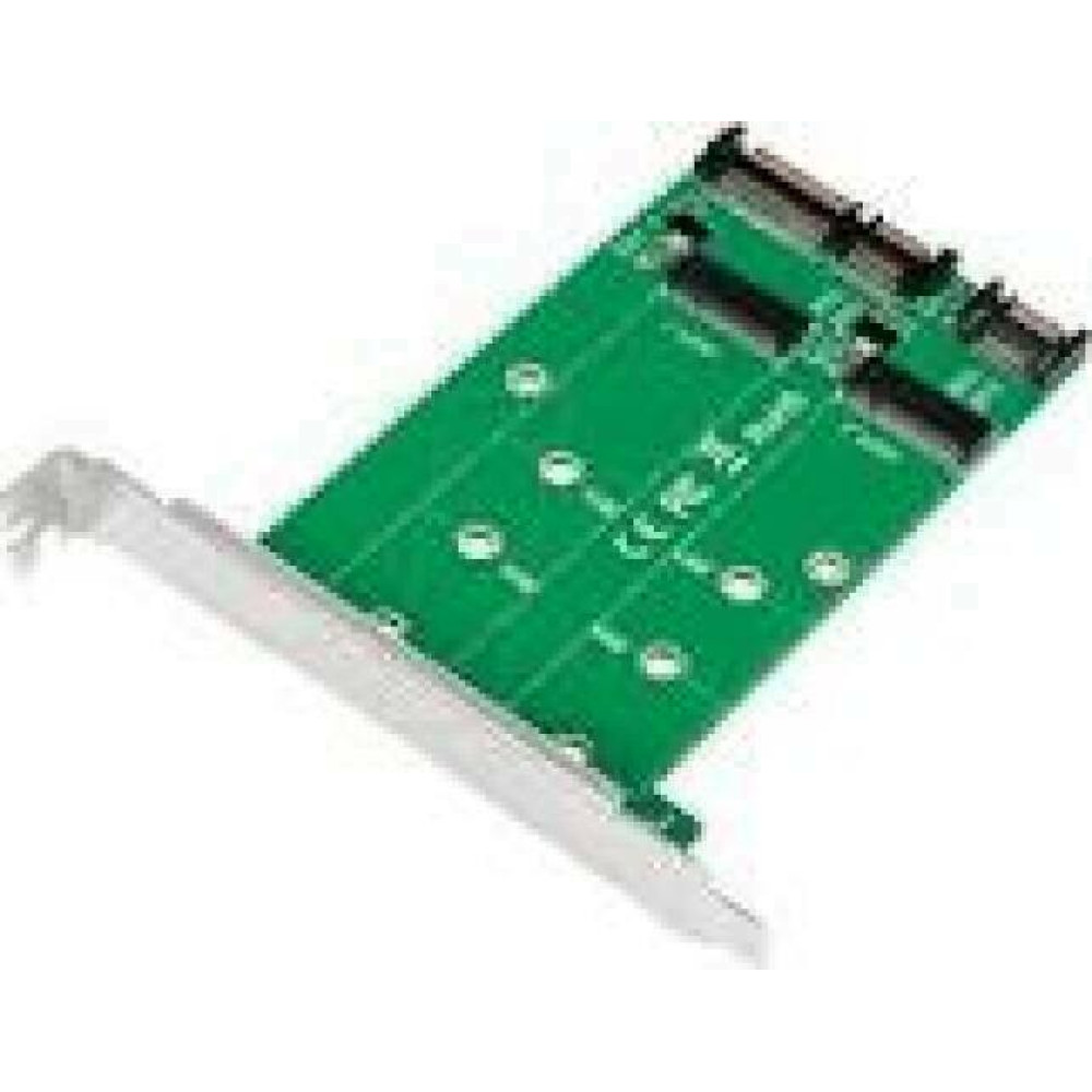 LOGILINK PC0086 2x SATA to 2x M.2 SATA SSD Adapter