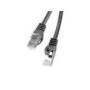 LANBERG Patchcord Cat.6 FTP 3m black 10-pack