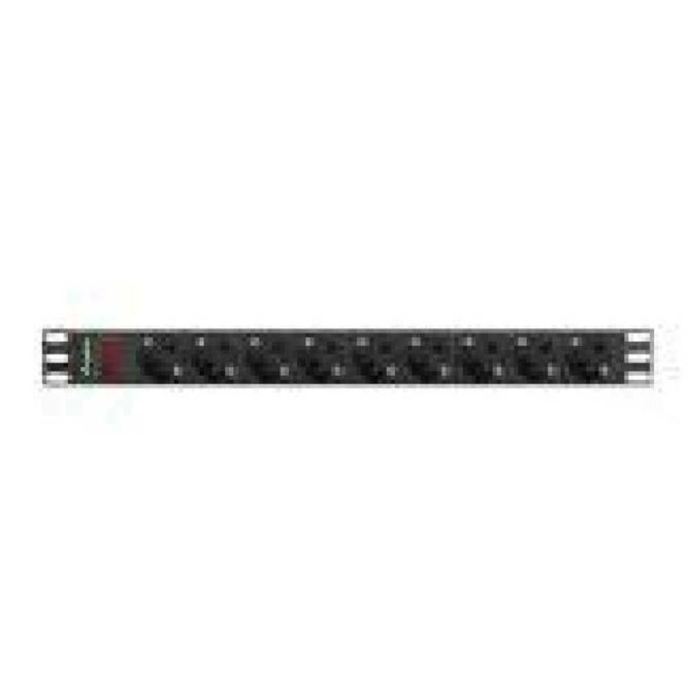 LANBERG power distribution unit PDU 19 1U 16A 9 schuko 3m black