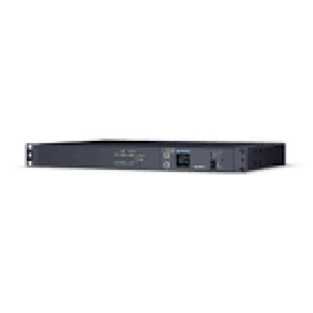 CYBERPOWER PDU24005 Metered ATS PDU 230V/20A 1U 8x IEC-320 2x IEC C19 Outlets serial Port PowerPanel Center Software