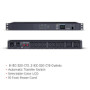 CYBERPOWER PDU24005 Metered ATS PDU 230V/20A 1U 8x IEC-320 2x IEC C19 Outlets serial Port PowerPanel Center Software