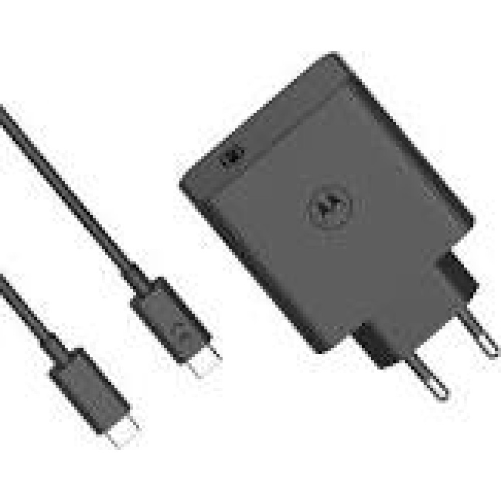 MOTOROLA Charger Power Adapter 125W EU single port with USB-C Cable Black