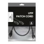 GEMBIRD PP6U-0.25M/BK Patch cord UTP Cat6 0.25m black