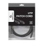 GEMBIRD PP6U-3M/BK UTP Cat6 Patch cord 3m black