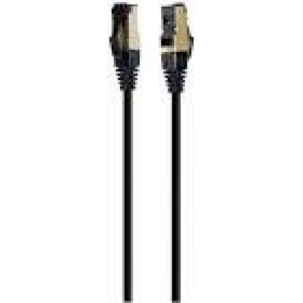 GEMBIRD PP8-LSZHCU-BK-7.5M S/FTP Cat. 8 LSZH patch cord black 7.5m