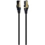 GEMBIRD PP8-LSZHCU-BK-7.5M S/FTP Cat. 8 LSZH patch cord black 7.5m