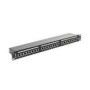 LANBERG PPS6-1024-B Patch Panel 24 port 1U cat. 6 shielded black