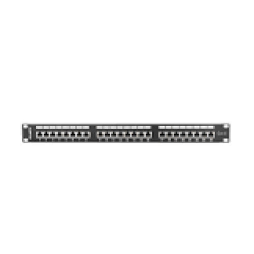 LANBERG PPS6-1024-B Patch Panel 24 port 1U cat. 6 shielded black
