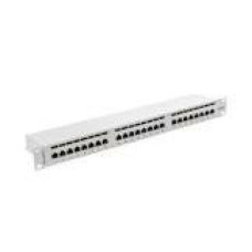 LANBERG PPS6-1024-S Patch Panel 24 port 1U cat. 6 shielded grey