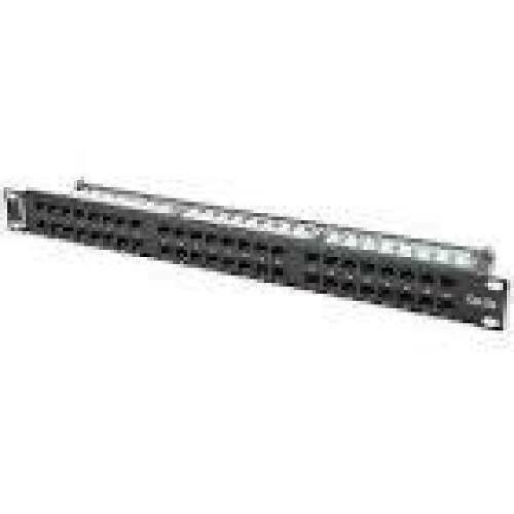 LANBERG PPU5-1048-B Patch Panel 48 port 1U cat. 5e black