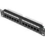 LANBERG PPU5-9012-B Patch Panel 10inch 12 port 1U cat.5e black